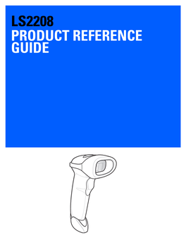 Ls2208 Product Reference Guide