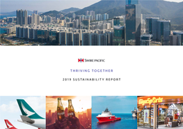 2019 Sustainability Report Contents
