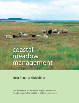 Coastal Meadow Management