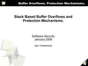 Stack Based Buffer Overflows and Protection Mechanisms.Pdf
