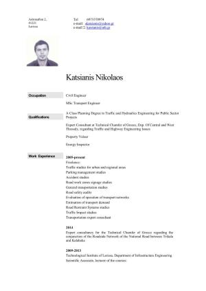 Katsianis Nikolaos
