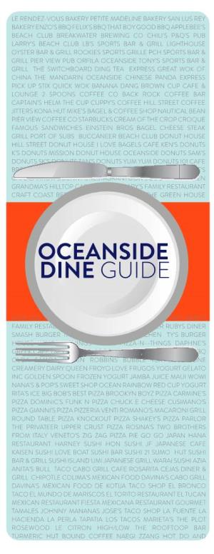 Dine Guide Oceanside