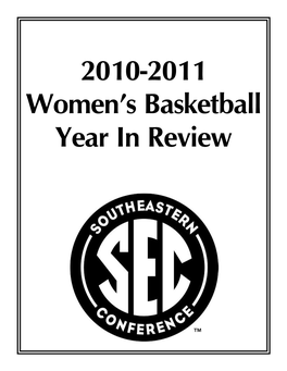 2010-2011 Women's Basketball Year in Review