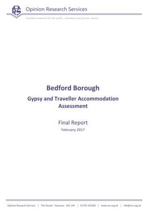 Bedford Borough Gypsy and Traveller Accommodation Assessment