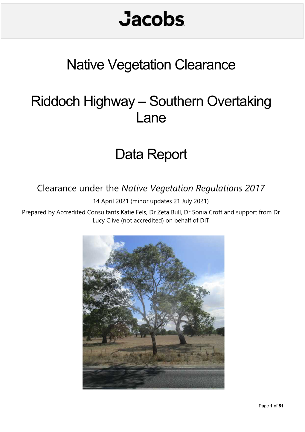 DIT Riddoch Highway Southern Report