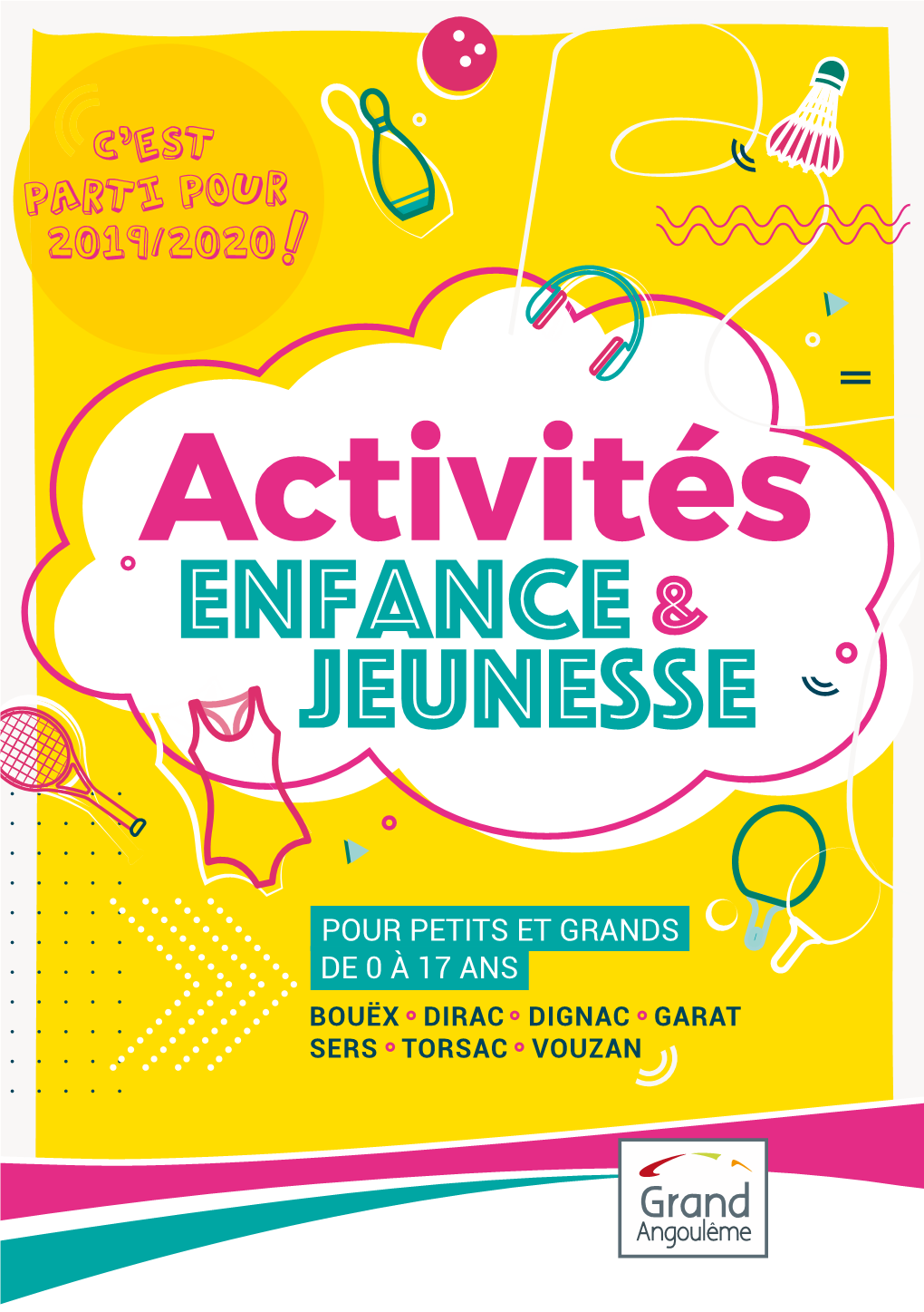 Enfance Jeunesse 06 86 24 10 66 - 05 45 25 59 18 Alsh.Dirac@Grandangouleme.Fr Conception Maïa - Maia-Creation.Com Conception