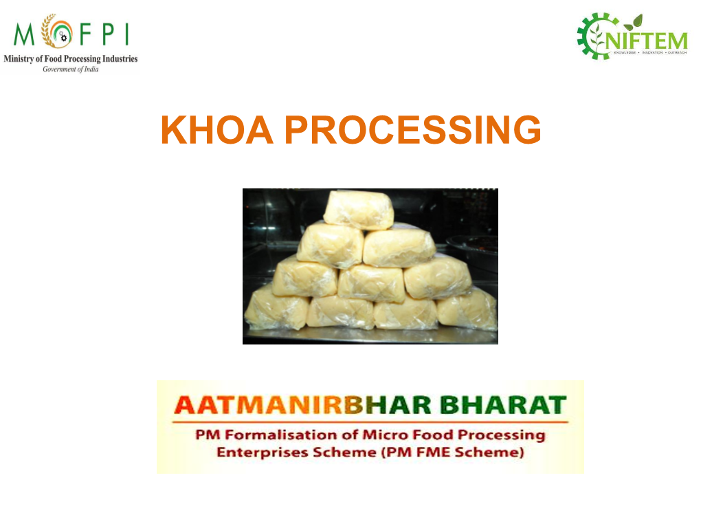 Khoa Processing Introduction