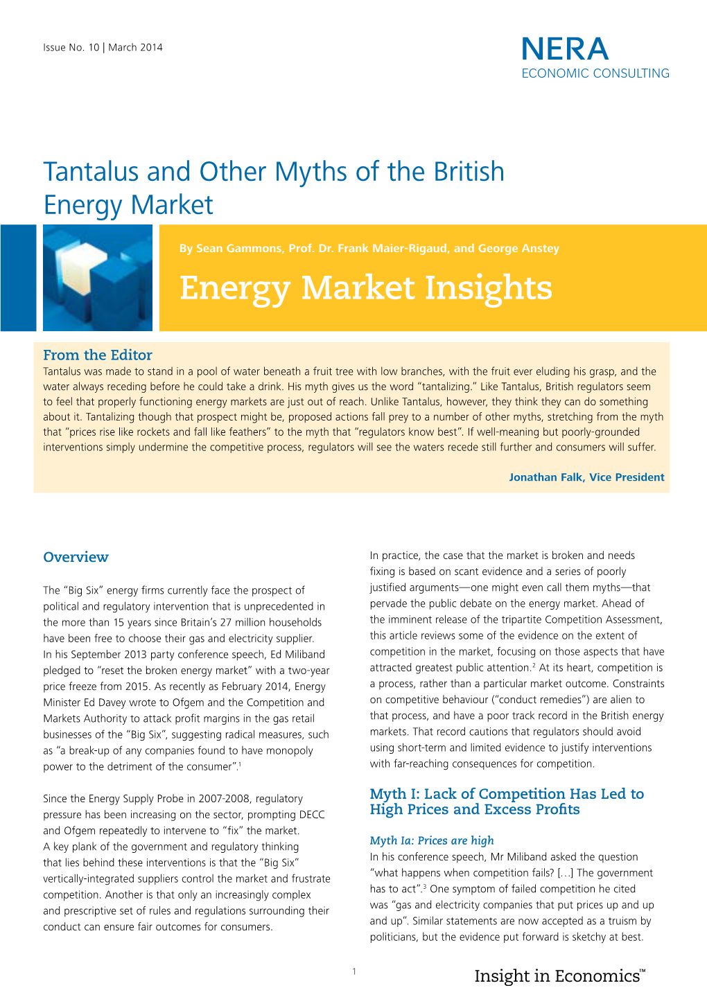 Energy Market Insights