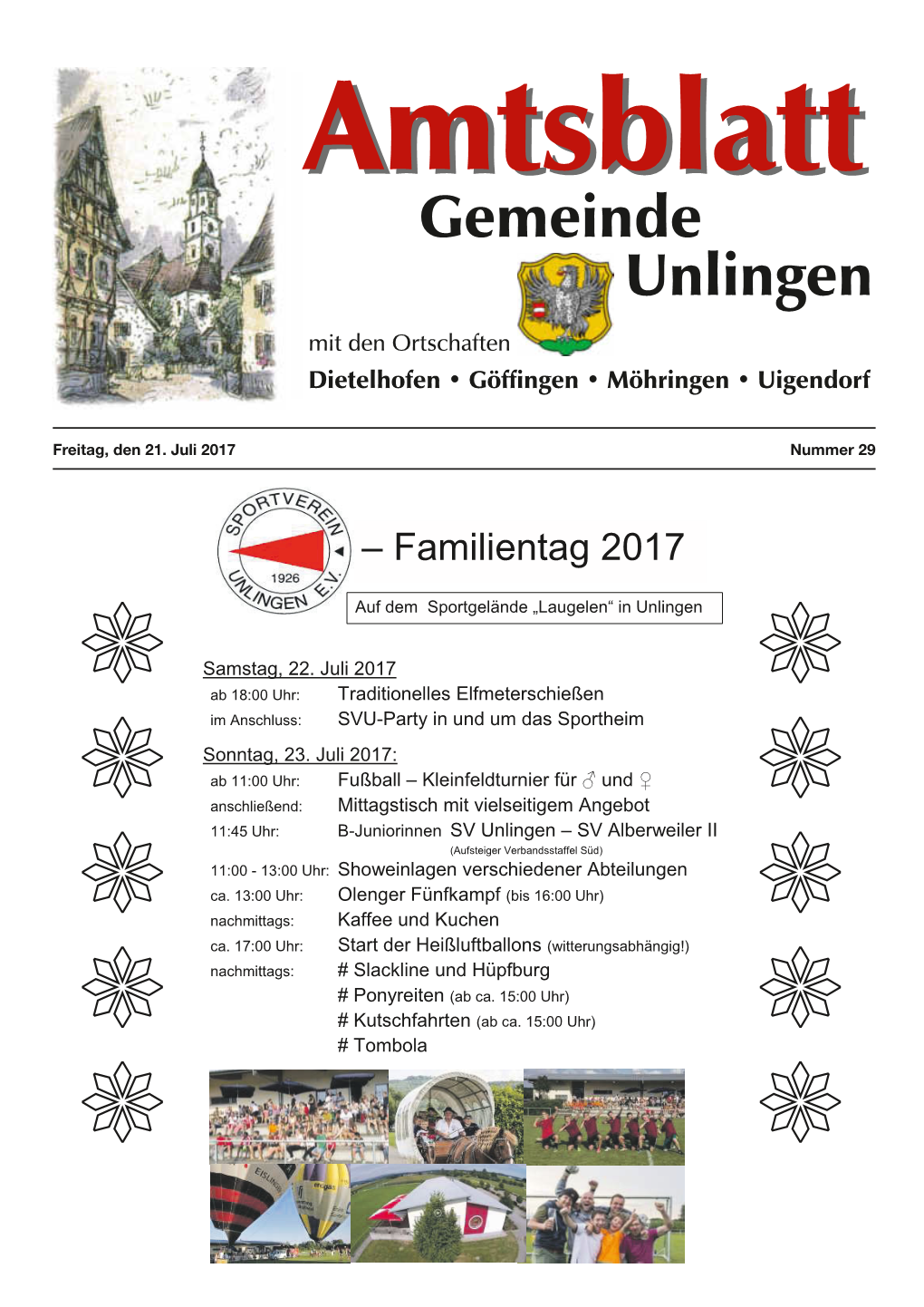 – Familientag 2017