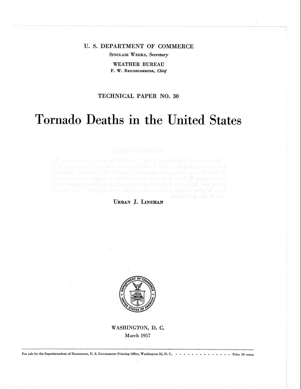 Tornado Deaths in the United States