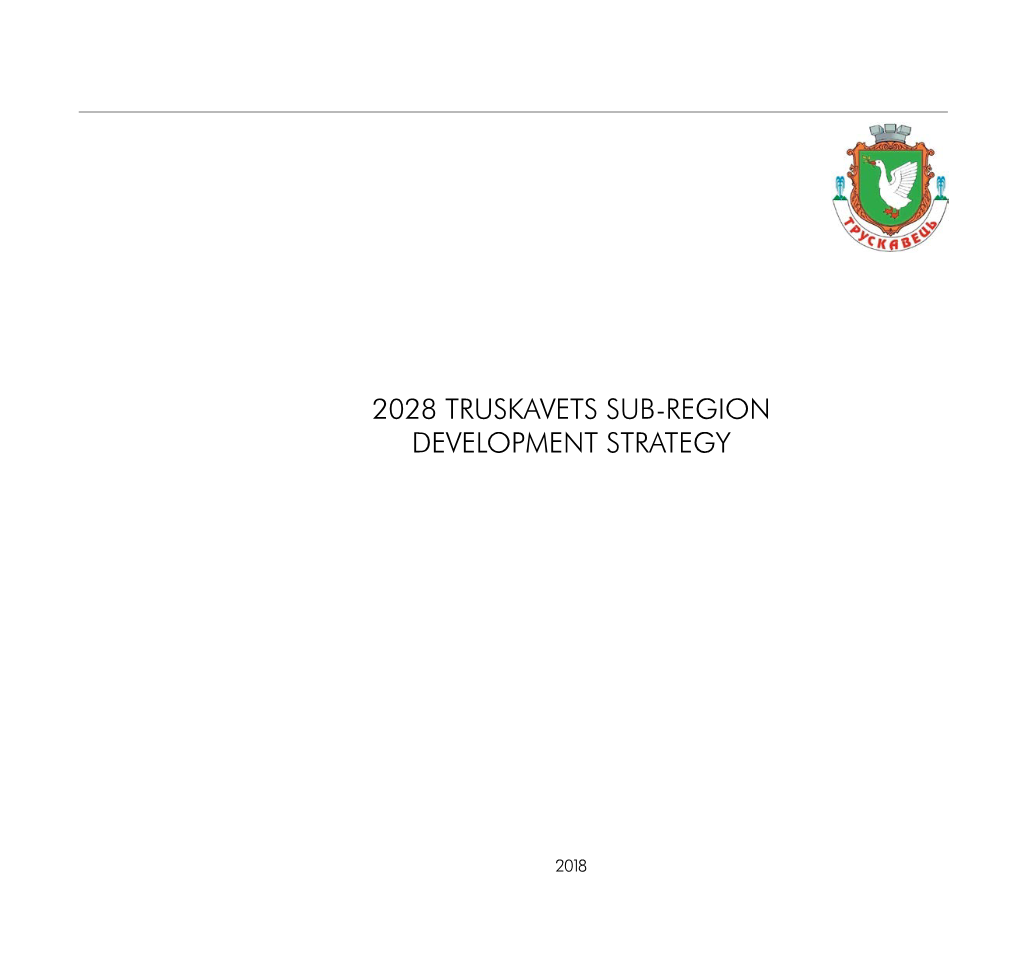 2028 Truskavets Sub-Region Development Strategy
