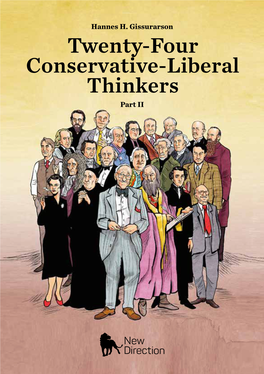 Twenty-Four Conservative-Liberal Thinkers Part II Hannes H