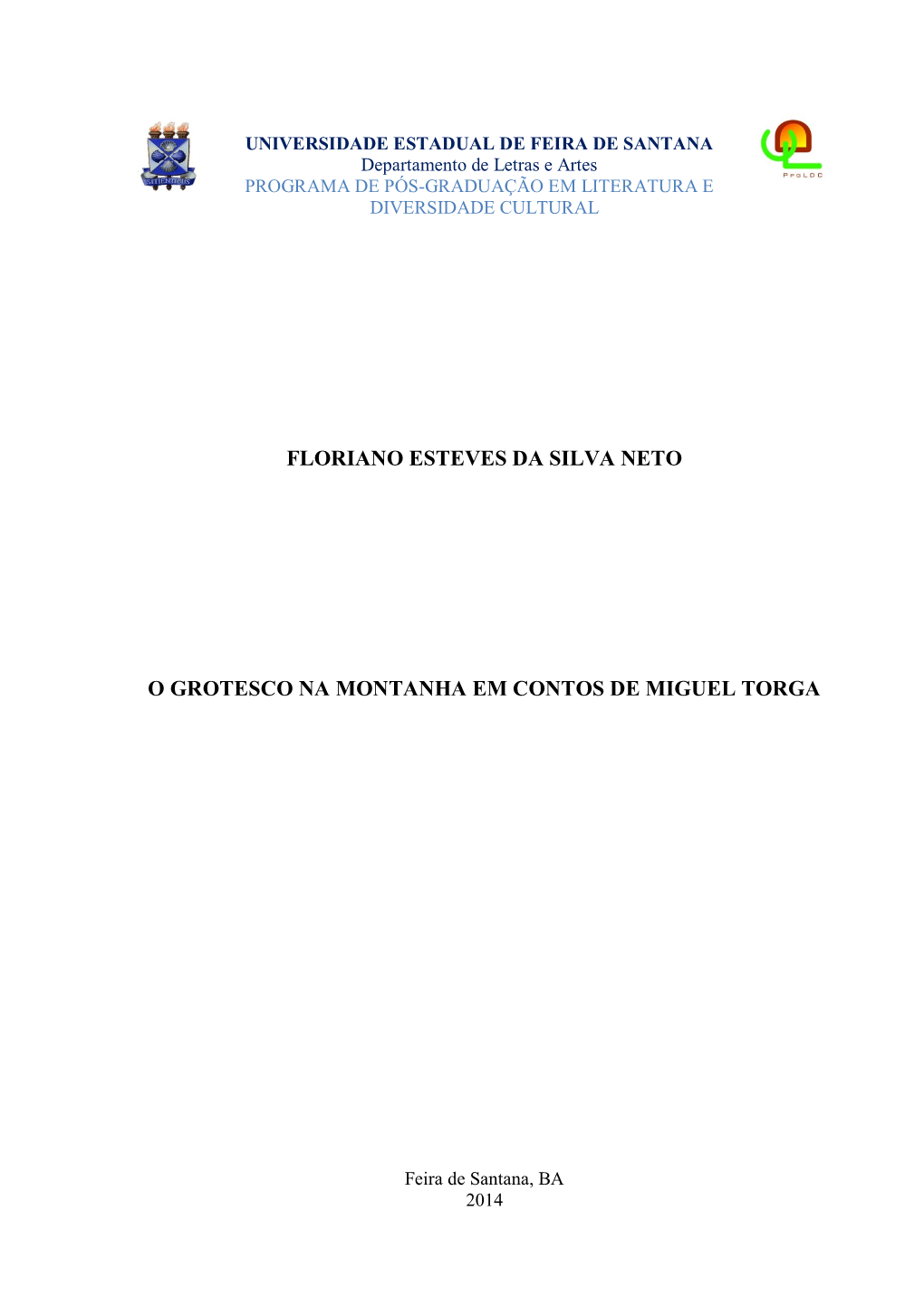 Dissertação- O Grotesco Na Montanha.Pdf