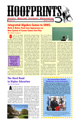Integrated Algebra Comes to SHHS