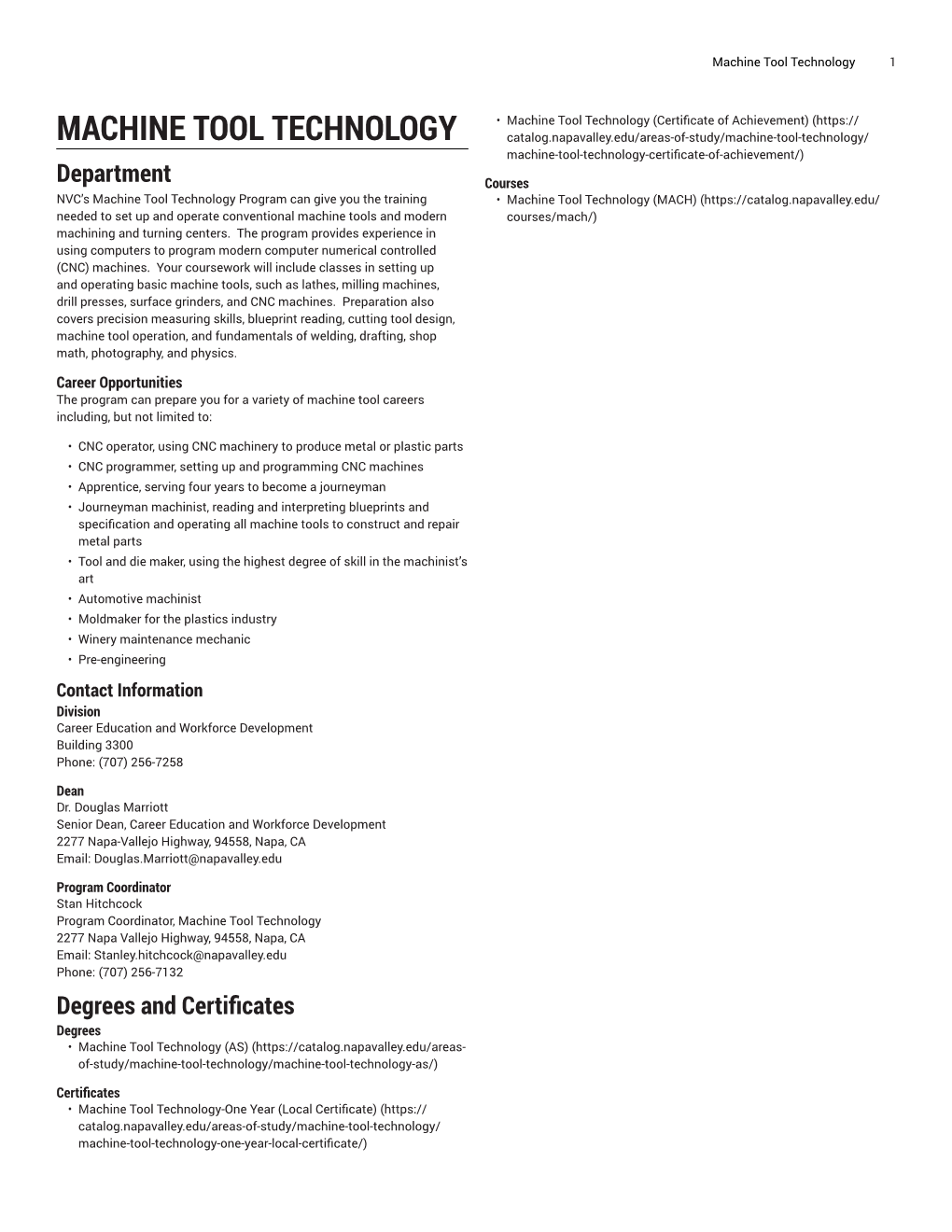 Machine Tool Technology 1