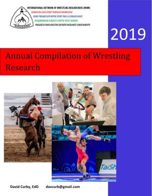 Compilation of Wrestling Research 2019