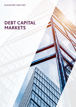 DEBT CAPITAL MARKETS Contents