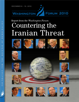 Iranian Threat About Washington Forum