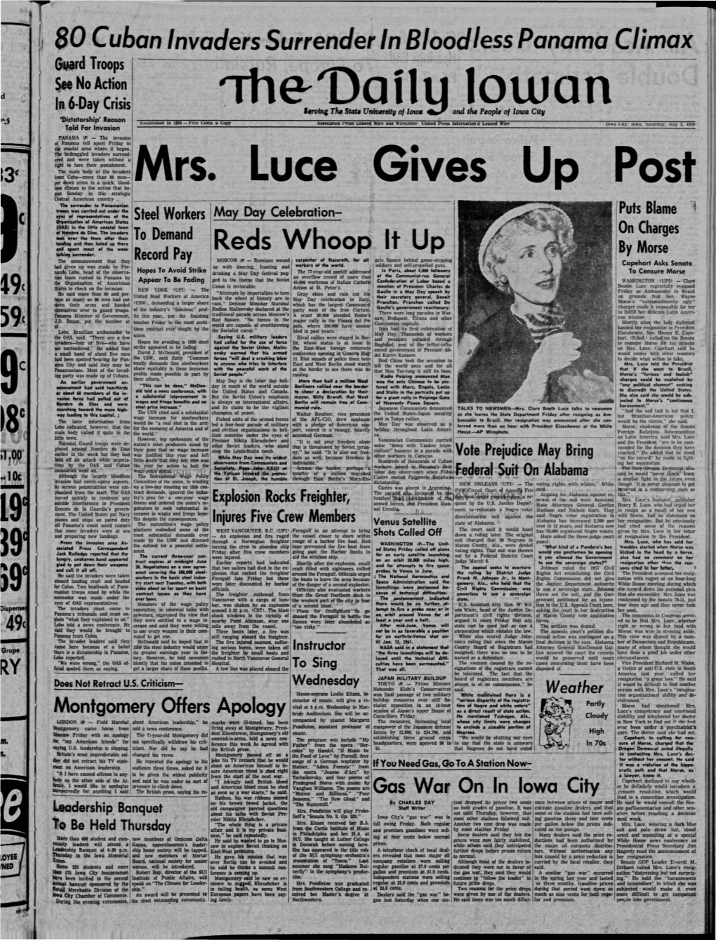 Daily Iowan (Iowa City, Iowa), 1959-05-02