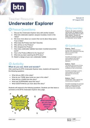 Underwater Explorer
