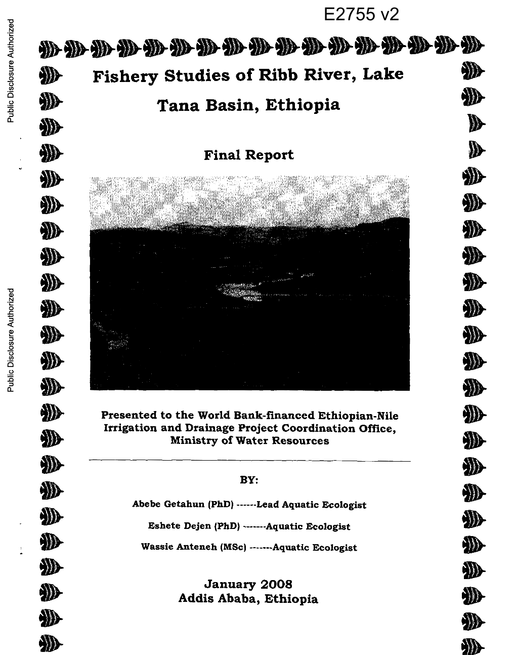 Fishery Studies of Ribb River, Lake