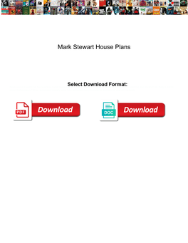 Mark Stewart House Plans