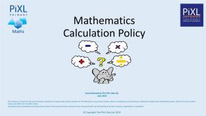 Mathematics Calculation Policy ÷
