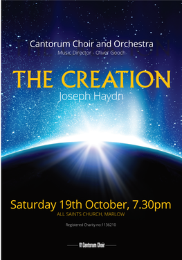 THE CREATION Joseph Haydn