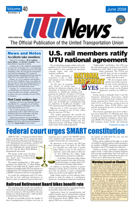 UTU News. June2008