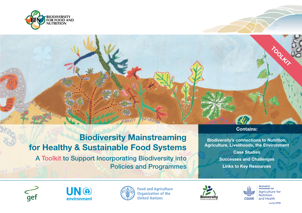 Biodiversity Mainstreaming for Healthy & Sustainable Food Systems
