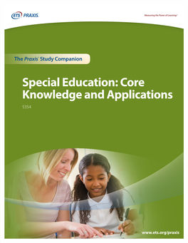 Special Education: Core Knowledge and Applications 5354