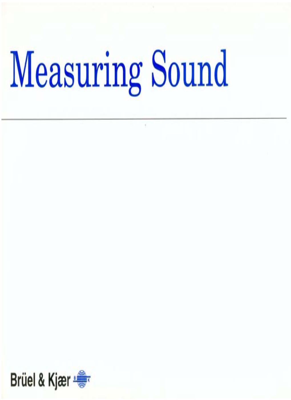 Measure Sound?