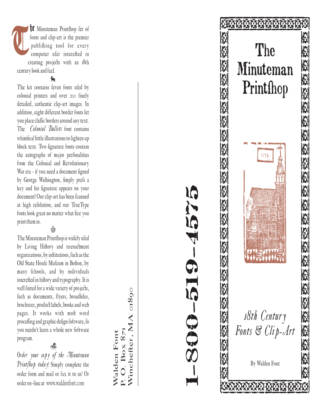 The Minuteman Printshop Ships on CD- E-Mail: @ 46ROM