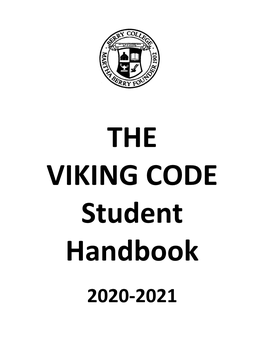 Student Handbook and Conduct
