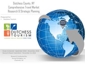 Dutchess County, NY Comprehensive Travel Market Research & Strategic