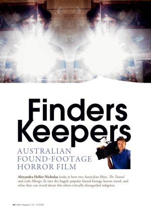 Australian Found-Footage Horror Film