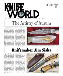 The Artistry of Aurum Knifemaker Jim Siska