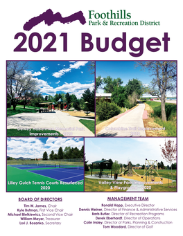 2020 Valley View Park Improvements & Playgrou