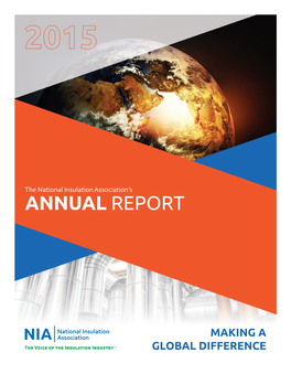 To Read NIA's 2015 Annual Report: Making a Global Difference