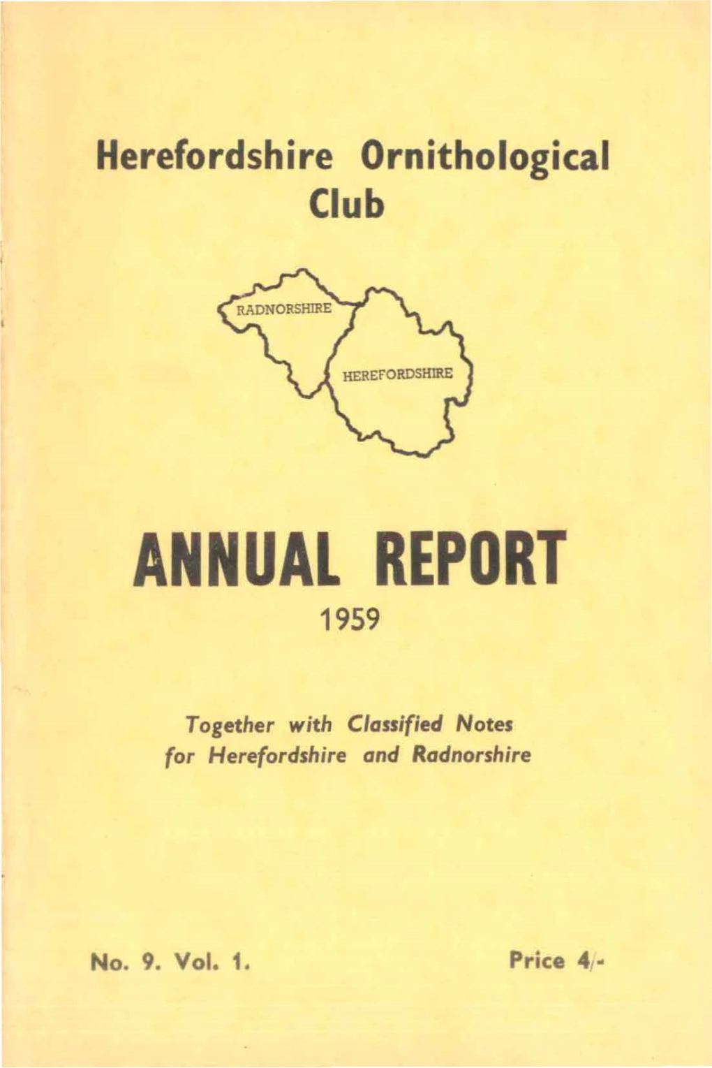 Annual Report 1959