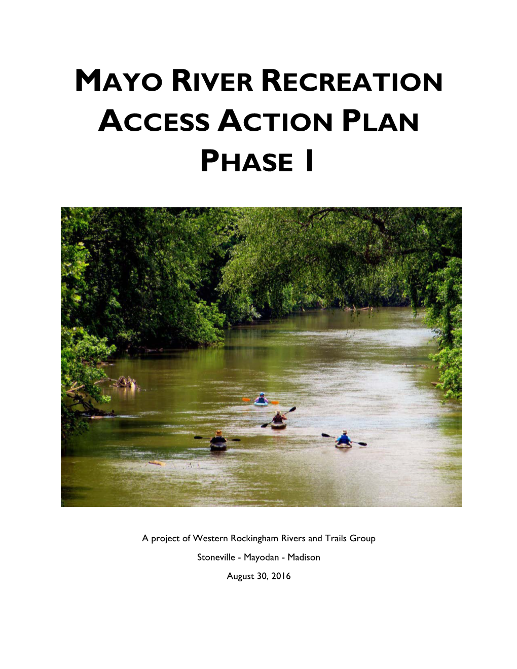 Mayo River Recreation Access Action Plan Phase 1