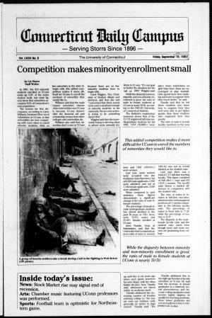 Competition Makes Minority Enrollment Small