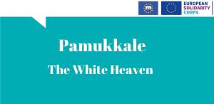 Pamukkale the Wh�Te Heaven Pamukkale, Meaning "Cotton Castle" in Turkish, Is a Natural Site in Denizli in Southwestern Turkey