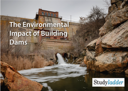 The Environmental Impact of Building Dams Aswan Dam the Aswan Dam, Built on the Nile River, Was an Enormous Feat of Engineering and Planning