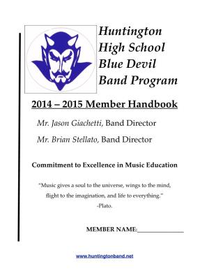Blue Devil Band Handbook