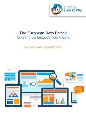 Opening up Europe's Public Data