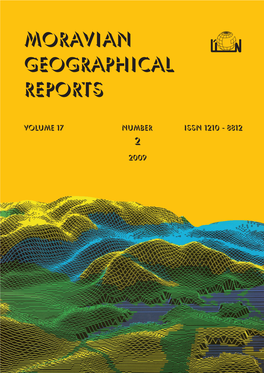 Moravian Geographical Reports