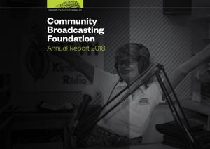 CBF Annual Report 2018
