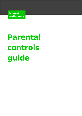 Sky Broadband Shield Guide Parental Controls