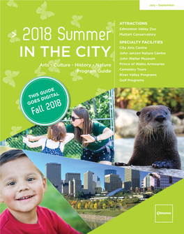2018 Summer in the City Program Guide